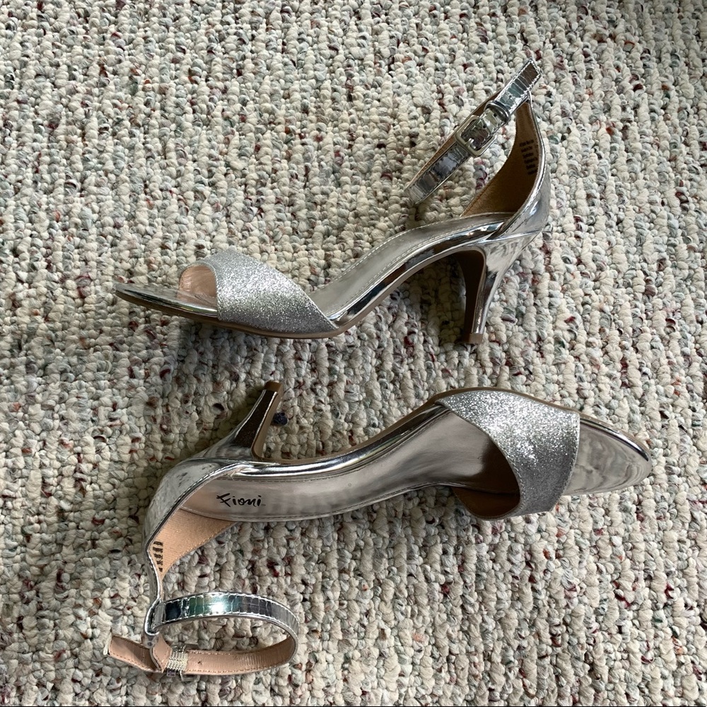 Silver heels